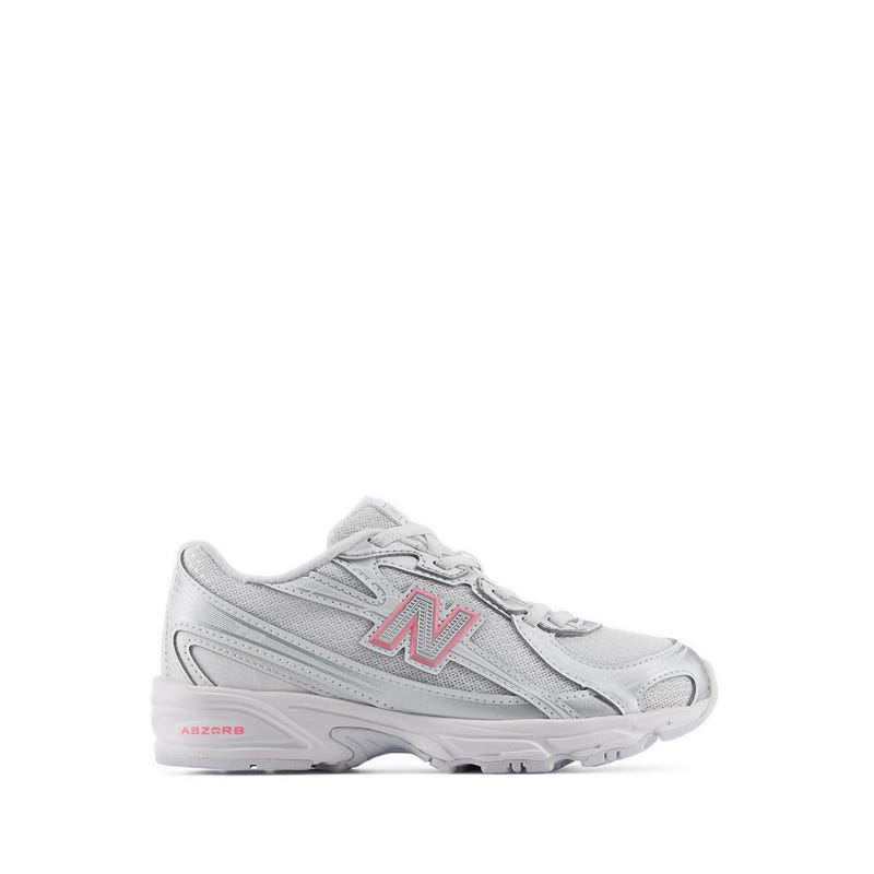 New Balance 740 BUNGEE LACE PreGirls Sneakers - Grey / Pink